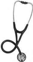 Mabis 12-217-020 Littmann Master Cardiology Stethoscope 22”, Adult, Black, #2159, Features a handcrafted, solid polished stainless steel chestpiece, “Two-tubes-in-one design” helps eliminate tube rubbing noise (12-217-020 12217020 12217-020 12-217020 12 217 020) 