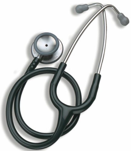 Mabis 12-220-020 Littmann Classic II S.E. Stethoscope, Adult, Black, #2201, Features a tunable diaphragm (Classic II S.E.) that allows both low and high frequency sound to be heard by simply alternating the pressure on the chestpiece (12-220-020 12220020 12220-020 12-220020 12 220 020)