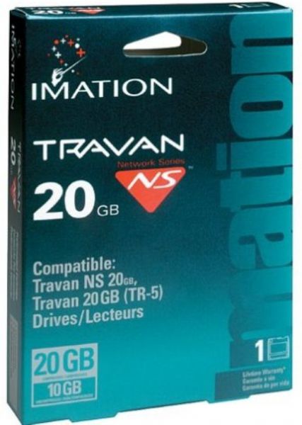 Imation 12118 Travan x 3 - 10 GB / 20 GB - Storage media - Travan, 3.5