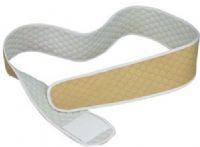Mabis 12129 Heelbo Chair Belt, 5” x up to 74-1/2” long, 6/Box, Hook and loop fastener in the front to allow the patient to self-release, Prevents slumping and sliding forward, 5" width; adjusts to 74-1/2" long, Machine washable, Latex Free, Quantity: 6/box (12129) 