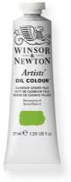 Winsor and Newton 1214084 Artist Oil Colour, 37 ml Cadmium Green Pale Color; Unmatched for its purity, quality, and reliability; Every color is individually formulated to enhance each pigment's natural characteristics and ensure stability of color; UPC 000050904051 (1214084 WN-1214084 WN1214084 WN1-214084 WN12140-84 OIL-1214084)  