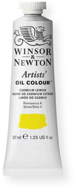 Winsor and Newton 1214086 Artist Oil Colour, 37 ml Cadmium Lemon Color; Unmatched for its purity, quality, and reliability; Every color is individually formulated to enhance each pigment's natural characteristics and ensure stability of color; UPC 000050904068 (1214086 WN-1214086 WN1214086 WN1-214086 WN12140-86 OIL-1214086) 