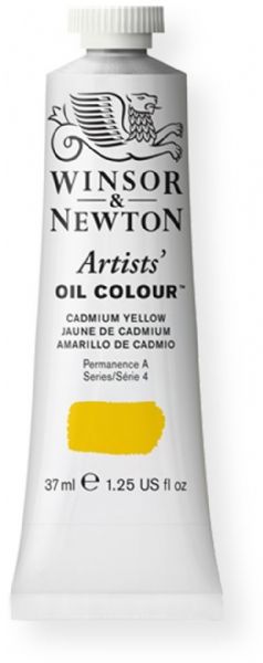 Winsor and Newton 1214108 Artist Oil Colour, 37 ml Cadmium Yellow Color; Unmatched for its purity, quality, and reliability; Every color is individually formulated to enhance each pigment's natural characteristics and ensure stability of color; UPC 000050904112 (1214108 WN-1214108 WN1214108 WN1-214108 WN12141-08 OIL-1214108) 