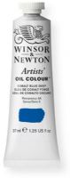 Winsor and Newton 1214180 Artist Oil Colour, 37 ml Cobalt Blue Deep Color; Unmatched for its purity, quality, and reliability; Every color is individually formulated to enhance each pigment's natural characteristics and ensure stability of color; UPC 000050904273 (1214180 WN-1214180 WN1214180 WN1-214180 WN12141-80 OIL-1214180)  