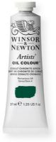 Winsor and Newton 1214183 Artist Oil Colour, 37 ml Cobalt Chromite Green Color; Unmatched for its purity, quality, and reliability; Every color is individually formulated to enhance each pigment's natural characteristics and ensure stability of color; UPC 094376941043 (1214183 WN-1214183 WN1214183 WN1-214183 WN12141-83 OIL-1214183)  