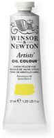 Winsor and Newton 1214347 Artist Oil Colour, 37 ml Lemon Yellow Hue Color; Unmatched for its purity, quality, and reliability; Every color is individually formulated to enhance each pigment's natural characteristics and ensure stability of color; UPC 000050939220 (1214347 WN-1214347 WN1214347 WN1-214347 WN12143-47 OIL-1214347)  