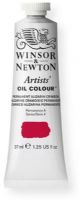 Winsor and Newton 1214468 Artist Oil Colour, 37 ml Permanent Alizarin Crimson Color; Unmatched for its purity, quality, and reliability; Every color is individually formulated to enhance each pigment's natural characteristics and ensure stability of color; UPC 000050730599 (1214468 WN-1214468 WN1214468 WN1-214468 WN12144-68 OIL-1214468)  
