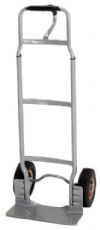 Cosco 12165PBL1E 600 lb Steel Hand Truck, Strong tubular steel frame. 16.5" x 5.75" gusseted toe plate for added strength, P-handle for easy one-hand operation, Comfort design polypro hand grips 9" pneumatic wheels 600 lb. load capacity, Height: 15.16" Width: 17.91" Depth: 47.2" Net Weight: 19.9 lbs, UPC 044681121180 (12165PBL1E 12165PBL1E 12165PBL1E) 