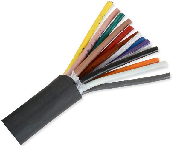 Belden 1220B B591000 12-Pair, 22AWG, Audio Snake Cable; Black or Matte; 12 stranded copper pairs; Datalene insulation; Individually shielded with Beldfoil bonded to numbered color-coded PVC jackets so both strip simulteaneously; UPC 612825109082 (BTX 1220BB591000 1220B B591000 1220B-B591000)