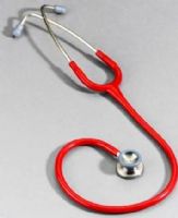 Littmann 12-211-085 Model 2113R Classic II Pediatric Stethoscope Red Tube, 28 inch (71,1cm), Stainless steel chestpieces are optimally sized for pediatric auscultation, The small diaphragms conform to the contours of pediatric bodies (12211085 12211-085 12-211085 2113-R 2113) 