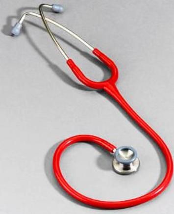 Littmann 12-211-085 Model 2113R Classic II Pediatric Stethoscope Red Tube, 28 inch (71,1cm), Stainless steel chestpieces are optimally sized for pediatric auscultation, The small diaphragms conform to the contours of pediatric bodies (12211085 12211-085 12-211085 2113-R 2113)