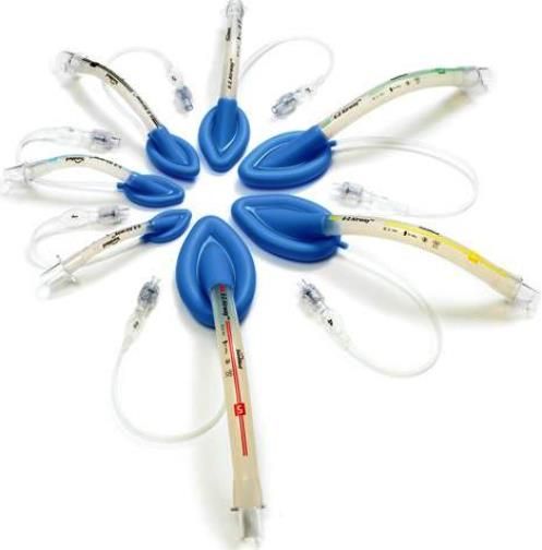 SunMed 1-2310-15 E-Z Airway Silicone Laryngeal Mask Size 1.5 Infant, Blue; Large size prominently displayed for accurate selection and visualization post-insertion; Crystal clear PVC tube for the rapid detection of any fluid, secretions or foreign material; Pilot inflation line is secured to the main tube for an uncluttered insertion (1231015 12310-15 1-231015)