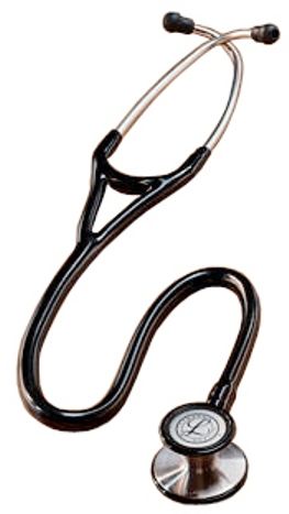 3M-Littmann 3128 Cardiology III Stethoscope Adult Black, Tunable diaphragm technology, Two-in-one tube design (12312020 3128 Cardiology III Cardiology III Black) 