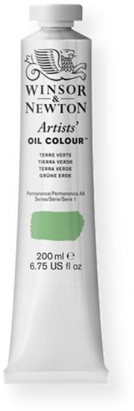 Winsor and Newton 1237637 Artist Oil Colour, 200 ml Terre Verte Color; Unmatched for its purity, quality, and reliability; Every color is individually formulated to enhance each pigment's natural characteristics and ensure stability of color; UPC 094376985900 (1237637 WN-1237637 WN1237637 WN1-237637 WN12376-37 OIL-1237637)