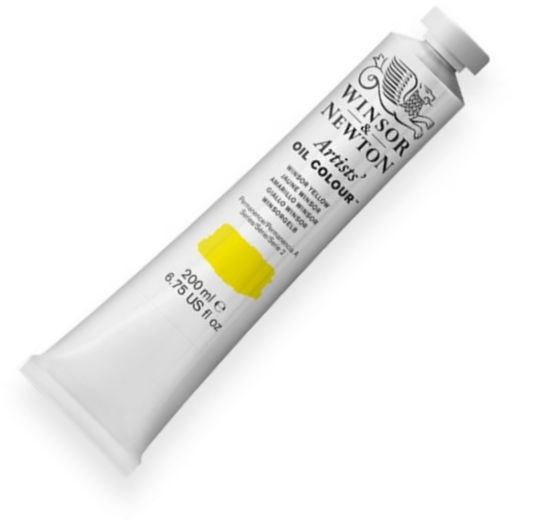 Winsor and Newton 1237730 Artist Oil Colour, 200 ml Winsor Yellow Color; Unmatched for its purity, quality, and reliability; Every color is individually formulated to enhance each pigment's natural characteristics and ensure stability of color; UPC 094376985887 (1237730 WN-1237730 WN1237730 WN1-237730 WN12377-30 OIL-1237730) 