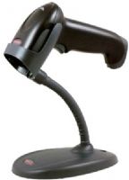 Honeywell 1250G-2KBW-1 Voyager 1250g Handheld General Purpose Single-Line Laser Scanner with Keyboard Wedge, 9.8' Coiled PS/2 Cable, 5V Power, Stand and Documentation, Black, Single scan line, Scan Angle Horizontal 30°, Print Contrast 20% minimum reflectance difference, Pitch 60°, Skew 60° (1250G2KBW1 1250G2KBW-1 1250G-2KBW1 1250G-2KBW) 