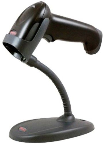Honeywell 1250G-2KBW-1 Voyager 1250g Handheld General Purpose Single-Line Laser Scanner with Keyboard Wedge, 9.8' Coiled PS/2 Cable, 5V Power, Stand and Documentation, Black, Single scan line, Scan Angle Horizontal 30, Print Contrast 20% minimum reflectance difference, Pitch 60, Skew 60 (1250G2KBW1 1250G2KBW-1 1250G-2KBW1 1250G-2KBW)