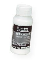 Liquitex 126804 Fabric Medium; Enhances the workability of acrylic paint on fabric; Controls bleeding of colors thinned with water; Provides a smooth, consistent flow when added to soft body acrylic colors; Prevents uneven application of paint to rough textured fabrics; Reduces stiffness of dried acrylic paint on fabric; UPC 094376926125 (LIQUITEX126804 LIQUITEX-126804 LIQUITEX/126804 ARTWORK CRAFT) 