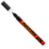 Molotow 127.412 Crossover 1.5mm Tip  Acrylic Pump Marker; Signal Black 180; Premium, versatile acrylic based hybrid paint markers that work on almost any surface for all techniques; Patented capillary system for the perfect paint flow coupled with the Flowmaster pump valve for active paint flow control makes these markers stand out against other brands; EAN 4250397610023 (M127412 M-127412 127412 MARKER-127412 MOLOTOW127412 MOLOTOW-127412) 