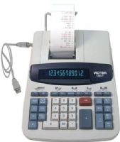 Victor 1280-7 Two Color Printing Calculator, 12 Digit Capacity, 4.1 Lines Per Second (12807 1280 7) 