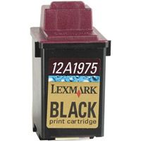 Lexmark 12A1975 High-Yield Black Ink Cartridge, Genuine Original OEM Lexmark, Rich pigment-based ink, 1 cartridge per box (12A-1975) 
