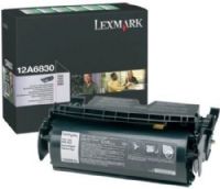 Lexmark 12A6830 Black Return Program Print Cartridge For use with Lexmark X522, X520, X522s, T520, T520n, T522, T520d, T522n, T520dn and T522dn Printers, Average Yield 7500 standard pages Declared yield value in accordance with ISO/IEC 19752, New Genuine Original Lexmark OEM Brand, UPC 734646244732 (12-A6830 12A-6830) 
