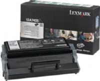 Lexmark 12A7405 Black High Yield Return Program Print Cartridge, Works with Lexmark E321, E323 and E323n Printers, 6000 standard pages Declared yield value in accordance with ISO/IEC 19752, New Genuine Original OEM Lexmark Brand (12A-7405 12A 7405 12-A7405 12A7-405) 