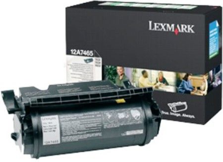 Lexmark 12A7465 Black Extra High Yield Return Program Print Cartridge, Works with Lexmark T632 T632dtn T632dtnf T632n T632tn T634 T634dtn T634dtnf T634n T634tn X632 X632e X632s X634dte and X634e Printers, 32000 standard pages Declared yield value in accordance with ISO/IEC 19752, New Genuine Original OEM Lexmark Brand (12A-7465 12A 7465 12-A7465 12 A7465)