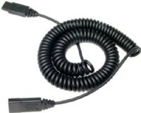VXI 13018 Model QD 1000 Extension Cord, 10-foot extension cord for quick disconnect model headsets, Fits with VXi V-Series headsets, the extra feet of cord gives you greater mobility, UPC 607972130188 (13-018 130-18 QD1000 QD-1000) 