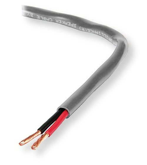 BELDEN1311A0081000, Model 1311A, 12 AWG, 2-Conductor, Speaker Cable; CL3 and CM-Rated; Gray Color; 2-12 AWG stranded high conductivity bare copper conductors with polyolefin insulation; PVC jacket with sequential footage marking every two feet; UPC 612825111580 (BELDEN1311A0081000 TRANSMISSION CONNECTIVITY WIRE CONDUCTOR)
