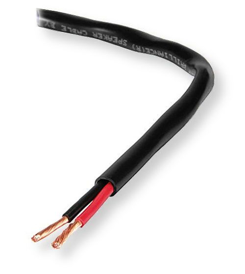 BELDEN1311A0101000, Model 1311A, 12 AWG, 2-Conductor, Speaker Cable; CL3 and CM-Rated; Black Color; 2-12 AWG stranded high conductivity bare copper conductors with polyolefin insulation; PVC jacket with sequential footage marking every two feet; UPC 612825111603 (BELDEN1311A0101000 TRANSMISSION CONNECTIVITY CONDUCTOR WIRE)