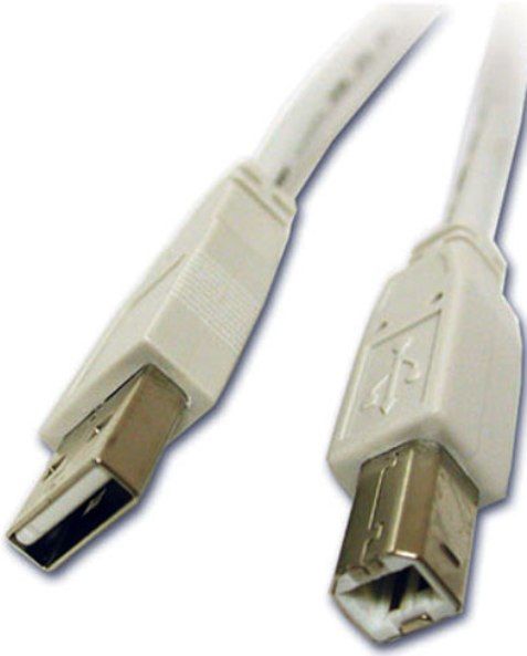 Cables to Go 13172 USB cable, 1 x 4 pin USB Type A - male Connector on First End, 1 x 4 pin USB Type B - male Connector on Second End, USB Cable Type, 79