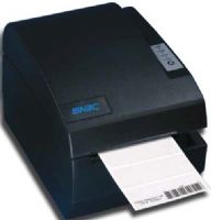SNBC 132077 Model BTP-L580II C Thermal Desktop High Speed Label Printer with USB+Serial Interface, Black Cabinet; Fast 150mm per Second Print Speed; Internal Power Supply – No Brick; Dual Interface Standard – USB Interface is on the Main Board; Drop and Print Paper Loading; Paper-End Sensor; Adjustable Paper Near-End Sensor (13-2077 132-077 1320-77 BTPL580IIC BTP-L580IIC BTP-L580II-C) 