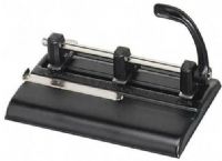 Martin Yale 1325B Master 1000 Series Adjustable 40-Sheet 3-Hole Paper Punch, 9/32" Punch Head Diameter, Lever handle provides easier punching, Punches through up to 40 sheets of 20# Bond stock, Adjustable punch heads for convenient 2-3 hole punching (1325-B 1325 B 015086109509 MARTINYALE1325B) 