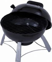 CharBroil 13301719 Kettle Charcoal Grill, 480" Square Cooking Surface Area, 14" Diameter Porcelain coated grate, Porcelain coated lid and firebox, Removable ash tray for easy clean-up, Air dampers for temperature control, 18" H x 14.2" W x 14.69" D Overall, UPC 099143017198 (13301719 1330-1719 1330 1719) 