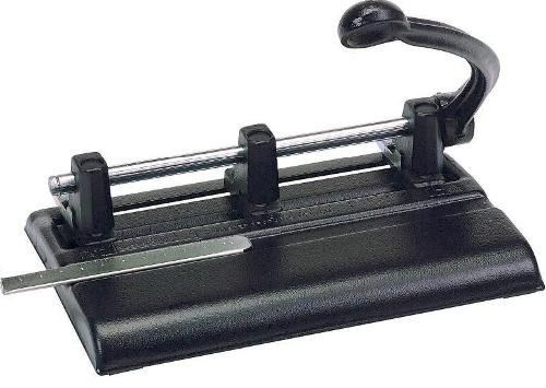 Martin Yale 1340PB Master 1000 Series Adjustable 40-Sheet 3-Hole Paper Punch with Power Handle, 13/32