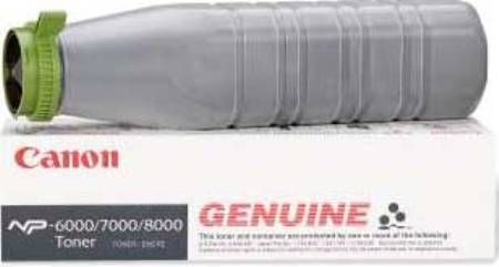 Canon 1366A005AA Black Toner Cartridge for use with NP6080, NP6150, NP6650, NP7000, NP7050, NP7550, NP8070, NP8530, NP8570 and NP8580 Copiers, Estimated 21000 page yield at 5% coverage, New Genuine Original OEM Canon Brand (1366-A005AA 1366 A005AA 1366A005A 1366A005)
