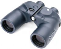 Bushnell 13-7500 Marine 7x 50mm Binocular with Compass, 350 Field of View ft@1000yds, Illuminated, analog compass and ranging reticle, BaK-4 porro prisms for bright, clear, crisp viewing, Fully Multi-coated optics for superior light transmission and brightness, 100% waterproof / fogproof, O-ring sealed and nitrogen-purged to keep out moisture (137500 13 7500 137-500) 
