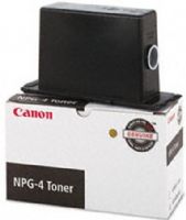 Canon 1375A004AA Model NPG4 Black Copier Toner Cartrigde for use with NP4030, NP4050 and NP4080 Copiers, Estimated 15000 page yield at 5% coverage, New Genuine Original OEM Canon Brand (1375-A004AA 1375 A004AA 1375A004A 1375A004 NPG-4) 