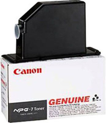 Canon 1377A002AA Model NPG-7 Black Laser Toner Cartridge for use with NP 6025, NP 6030 and NP 6330 Copiers, 10000 page yield with 5% average coverage, New Genuine Original OEM Canon Brand (1377-A002AA 1377 A002AA 1377A002A 1377A002 NPG7 NPG 7)