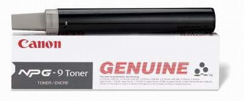 Canon 1379A004AA NPG9 Black Laser Toner Cartridge For NP 6016 6521 Laser Copiers, 15200 Page Yield, New Genuine Original OEM Canon Brand, UPC 030275400120 (1379-A004AA 1379 A004AA 1379A004 1379A)