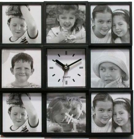 Infinity Instruments 13816BK-2989 Cherished Memories Picture Frame/Wall Clock, 10