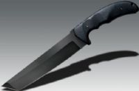 Cold Steel 13TL Warcraft Tanto Fixed Blade Knife, 7 1/2" Blade Length, 12 3/4" Overall Length, U.S. CPM 3-V High Carbon Steel, 5 mm Blade Thickness, 4 3/4" Long G-10 Handle, Secure-Ex Sheath, Weight 13 oz, UPC 705442010920 (13-TL 13 TL) 