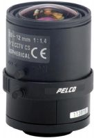 Pelco 13VA2812 Varifocal Lens, Varifocal Type, 1/3-inch Format Size, CS Mount Type, 2.8~12 mm Focal Length, 4.3X Zoom Ratio, 1.4~Close Relative Aperture - F, Manual Iris, Focus and Zoom (13VA-2812 13VA 2812) 