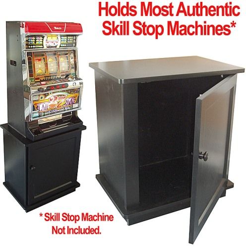 Trademark 14-CAB2 Solid Wood Slot Machine Cabinet, Accomodates machines whose dimensions do not exceed: 19.75