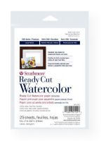 Strathmore 140-205 Series 500 Cold Press Ready Cut Watercolor Sheet Pack 5" x 7"; Standard size sheets for readymade frames and mats; Saves time and hassle, and makes framing easier and less expensive; This paper is harder sized than "old world" papers giving it excellent surface strength; UPC 012017571213 (STRATHMORE140205 STRATHMORE-140205 500-SERIES-140-205 STRATHMORE/140205 140205 ARTWORK) 