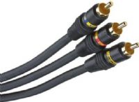 Monster 140224 model B-SV1CV-2M Standard Component Video Cable, 3 x RCA - male Left Connectors, 3 x RCA - male Right Connectors, 6.6 ft Length, Component video Interface Supported, Duraflex jacket Technology Features, Gold-plated connectors Additional Features (140-224 140 224 BSV1CV2M B SV1CV 2M) 