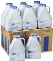 IBM 1402822 Black Toner (8) Bottle, Work with InfoPrint Solutions 3900/4000 ID3/ID4 Printers, 37800 - 42000 feet per bottle, New Genuine Original OEM IBM brand, UPC 008794422978 (140-2822 1402-822) 