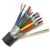 BELDEN1410R010500, Model 1410R, 24 AWG, 8-Pair, Riser-Rated, Audio Snake Cable; Black; 8-24 AWG tinned copper pairs; Polyolefin insulation; Individually shielded with Beldfoil Tape bonded to numbered, color-coded PVC jackets so both strip simulteaneously; Overall Beldfoil shield with drainwire; PVC jacket; UPC 612825114840 (BELDEN1410R010500 TRANSMITION PLUG WIRE SOUND) 