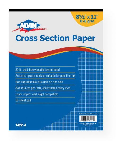 Alvin 1422-4 Cross Section Paper 8